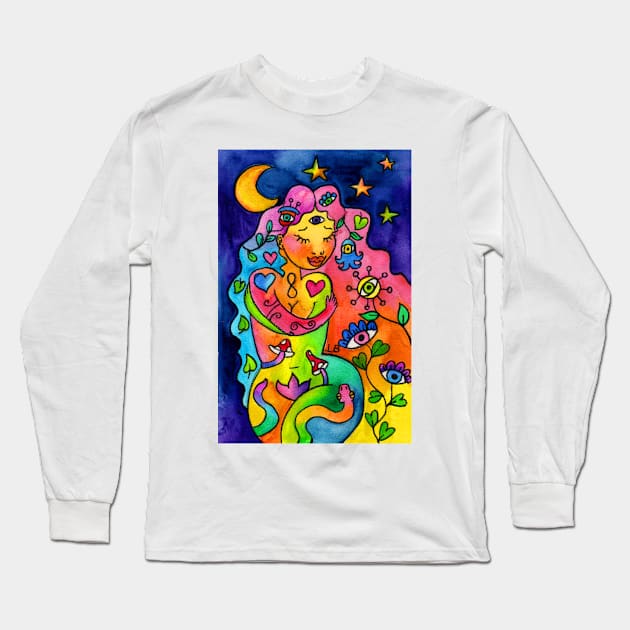 Night and Nature Long Sleeve T-Shirt by The Pistils